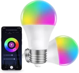 9W RGB Smart Bulb E27 A60 Tuya Smart Control for Residential Use LED PC Bluetooth AC LED Bulb 70 RGB Bluetooth