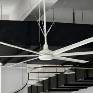 9ft 6 Blades LED Ceiling Fan with Light Remote Control for Commercial Use
