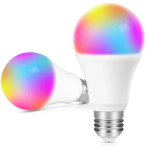 A60 9W APP Control SMD LED Bulb Smart Lights Dimmable CCT Adjustable E27 RGB WiFi LED Bulb Light