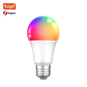 A60Z-9 9W 12W Alexa Voice Control Multi-function TUYA Zigbee Smart RGB LED Bulb With Dimming and Timing