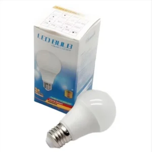 A65 12W-18W AC LED Globe Bulb E27/B22 Base PC+Aluminum 3000K-6500K High CRI 80 Residential Use