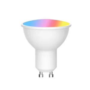 AC100-240V Smart GU10 LED Bulb Light RGB 2700-6500K 5W Wifi Tuya Spotlight Control Compatible Smart Life APP Google Home Alexa
