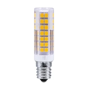 AC220 240V 6W 600LM Ra>80 RC 75 LEDs 2835 Ceramic E14 LED Bulb for Residential Use