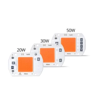 AC220V COB LED Chip Phyto Lamp Full Spectrum 50W 30W 20W LED Diode Grow Lights for Seedlings Indoor