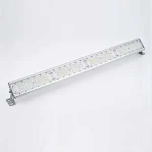 Adjustable Angle Suspended LED Linear High Bay Light 50W 100W 150W200W Factory Stadium High Power Strip Floodlight