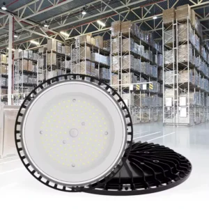 Aluminium IP65 DOB LED High Bay Lamp 100W 150W 200W 300W Workshop Warehouse Industrial Lighting UFO Highbay Light