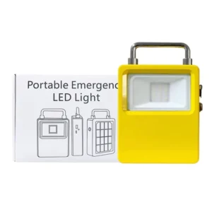 Aluminum 10W 30W 50W Portable Solar Rechargeable LED Flood Camping Light USB Inlet Outlet Charging 5V 2A Interface Led Lamp