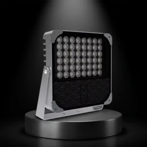 Aluminum COB LED Landscape Floodlights IP66 RGB Color Options Adjustable Beam Angles (3-60) CRI 80 Dimmable AC 220V Surface