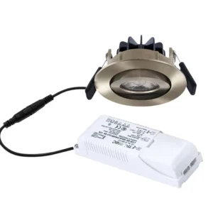 Aluminum LED Restaurant Spot Light Dimmable IP44 Waterproof Cut Out Heat Dissipation 8W COB Ceiling Downlight for UK