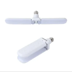 B22 E27 2 3 4 Leaf LED Fan Blade Bulb Light 20W 40W 45W 50W 60W 6000LM