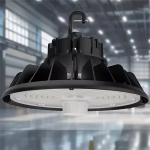 Black 100W 200W IP65 Industrial Hi Bay Lamp Warehouse Highbay UFO Light High Bay LED for Gym Garage