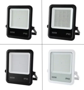Black White Frame Aluminum LED Flood Light 30w 50w 100w 200w 300w 400w 500w for Outdoor Flood Lighting