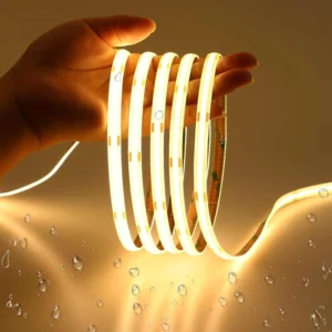 CE RoHS ETL Cob LED Strip Light IP20 IP65 IP67 Waterproof Indoor Outdoor 320 LEDs/m Warm Cool White COB Strip Light