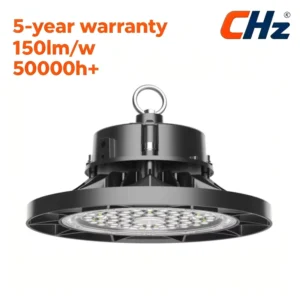 CHZ 0 10V Dimmable UFO LED High Bay Light High Efficiency Industrial Lamp