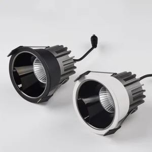 Ceiling Anti Glare Downlight COB Spot Aluminum Recessed LED Down Light