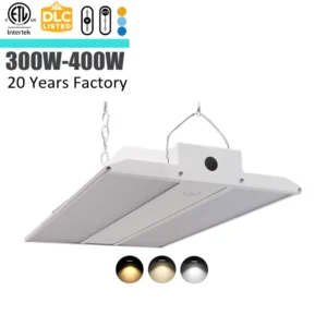 Ceiling Fitting 100-347V Wide Voltage ETL DLC CE Emergency Linear High Bay Light 160W 300W 400W