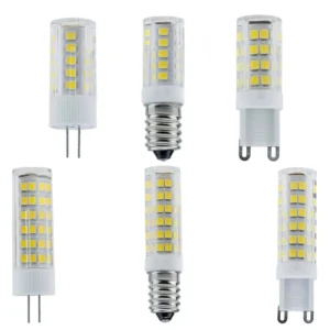 Ceramic G9 G4 E14 LED Lamp 220V 230V 3W 5W 7W 2835SMD G9 Spotlight Chandelier Corn Bulb 33 51 75leds