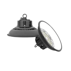 Commercial Industrial HighBay Light 100W 150W 200W IP65 Workshop Round UFO Low Glare Warehouse LED High Bay Light