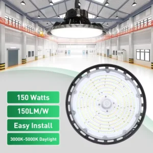 Commercial Industrial Lighting Die Cast Aluminum UFO High Bay Light IP65 150W-240W for Shopping Mall and Warehouse