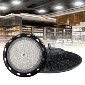 Commercial Industrial Lighting Warehouse Workshop High Bay Lamp 100W 150W 200W 300W 400W 600W UFO LED High Bay Light