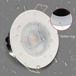 Custom Fire Rated Downlight Ceiling Mounted Down Lights IP65 Waterproof Adjustable Recessed LED Downlight for UK