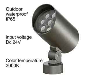 Customized LED Floodlight Wireless DC24V Outdoor Spotlight IP66 Waterproof Garden Outdoor Floodlight