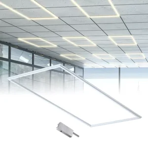 DLC ETL Certified Ultra Slim CCT Selectable Dimmable 60X60 60X120 30X120 LED Square Flat Panel LED Frame Panel Light