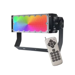 DMX512 High Power Floodlight RGBRGBW RGBWW Color Changing Landscape Smart Outdoor Spotlight Led With RF Wireless Remote