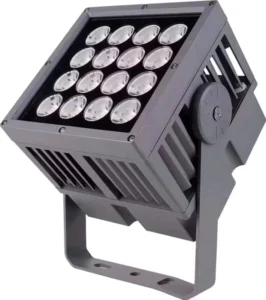 DMX512 Outdoor 24w 36w 48w 96w 144w RGBW Led Flood Light for High Building Landscape Lighting
