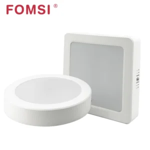DOB 12W 20W LED Round Surface Mounted Flat Ceiling Panel Light Modern Home Design
