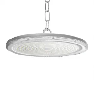 DOB UFO High Bay Light SMD2835 100W IP65 Waterproof Workshop Lighting Indoor Use 90 Beam Angle 9000 Lumens 4000K Aluminum Alloy