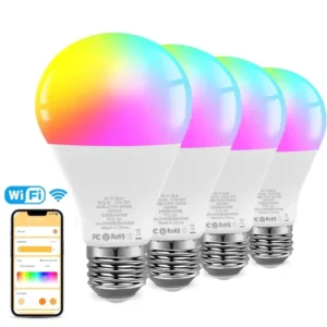 Daybetter Wifi 9W LED Multi-Color Smart Light Bulb Dimmable and WIFI Controlled E26 Base Multi-function
