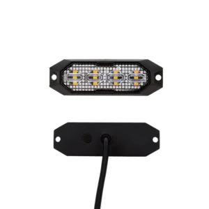 Dc12v 24V Ice Blue LED Warning Lights Motorcycle Flashing Light Flasher Car Vehicle Amber Red White Strobe Light