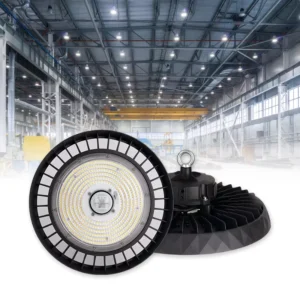 Die-Cast Aluminum LED High Bay Light 100W 200W 250W Waterproof with Sensor
