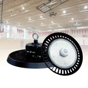 Die Casting Aluminum UFO LED High Bay Light Smart Motion Sensor IP65 60W To 240W High Lumen Industrial Garage Factory Lighting