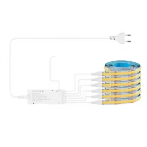 Dimmable COB LED Strip Light RoHS CE Touch Controller Home Lighting