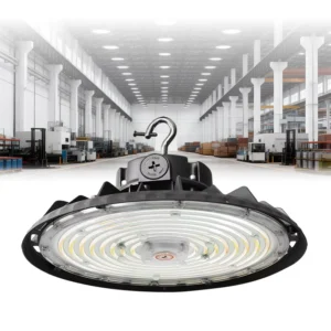 Dimmable Industrial UFO LED High Bay Light Aluminum for Garage