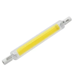 Double End 118mm Length Glass Body 220V LED COB R7S Bulb