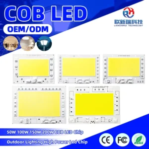 Drive Free 220V COB LED Chip 50W 100W 150W High Lumen Household Corridor Balcony Landscape Illumination Component