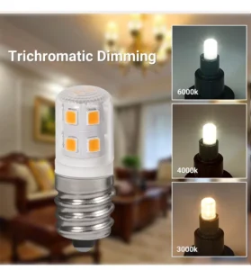 E11 E12 OEM ODM 2.5W 120V LED Bulb Halogen Bulbs Replacement 2700K-6500K Flicker Free Dimmable China LED Bulbs Supplier