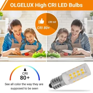 E14 AC220-240V 4W 450LM Flicker-free Non-dimmable with Ceramic+PC Holder LED Corn Bulb for House Lighting