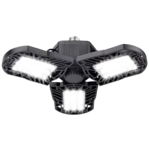 E27 3/4 Led Light Bulb AC85-260V Foldable Fan Blade Lights for Living Room