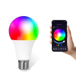 E27 LED RGB Lamp Spotlight Bulb AC 85 265V Bombillas LED 5W 10W 15W IR APPControl Led Bulb Smart Led RGBW Lamp Home Decor