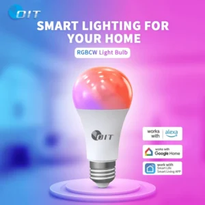 E27 RGB LED Bulb Multicolor Color Changing Decorative Lighting WiFi Smart RGB LED Bulb for Home Decoration