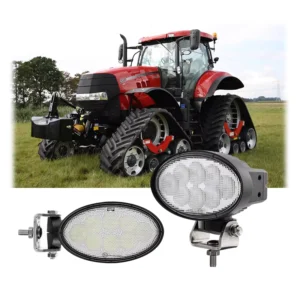 ECE EMC 5.5 Inch Oval Tractor LED Work Light Adjustable 40W Long Spot Wide Flood Working Lamp