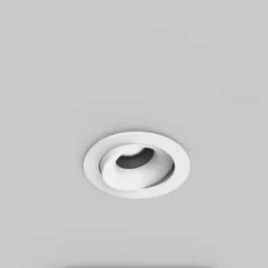 ECOJAS A1381 Adjustable Recessed LED Downlight Housing Exhibition Museum Shop Coffee Shop White Black Aluminum IP20