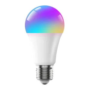 ETL CE EMC RGBW Wifi 500lm 700lm Alexa Google Assistant Smart A19 Color Tunable and Color Changeable Bulb with E26/E27 Base