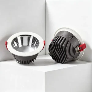 Eco-Friendly Recessed 3CCT 3000K IP44 Aluminum LED Downlight for Home Office Use