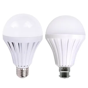 Emergency Rechargeable LED Light Bulb E27 B22 1800mAh 9W 12W Equivalent Plastic Bulbs for Home Camping Tent