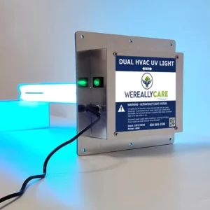 Energy Efficient HVAC UVC Light 48W Dual 254nm Germicidal Lamp Quiet Running